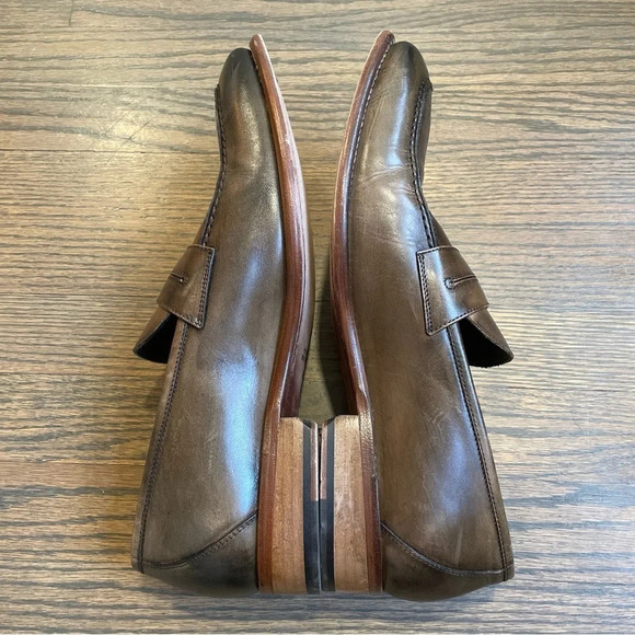 PAUL FREDERICK Leather Dress Shoes size 11 Made in Italy - Picture 4 of 12